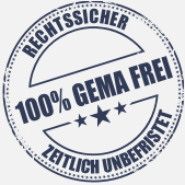 100% Gemafrei