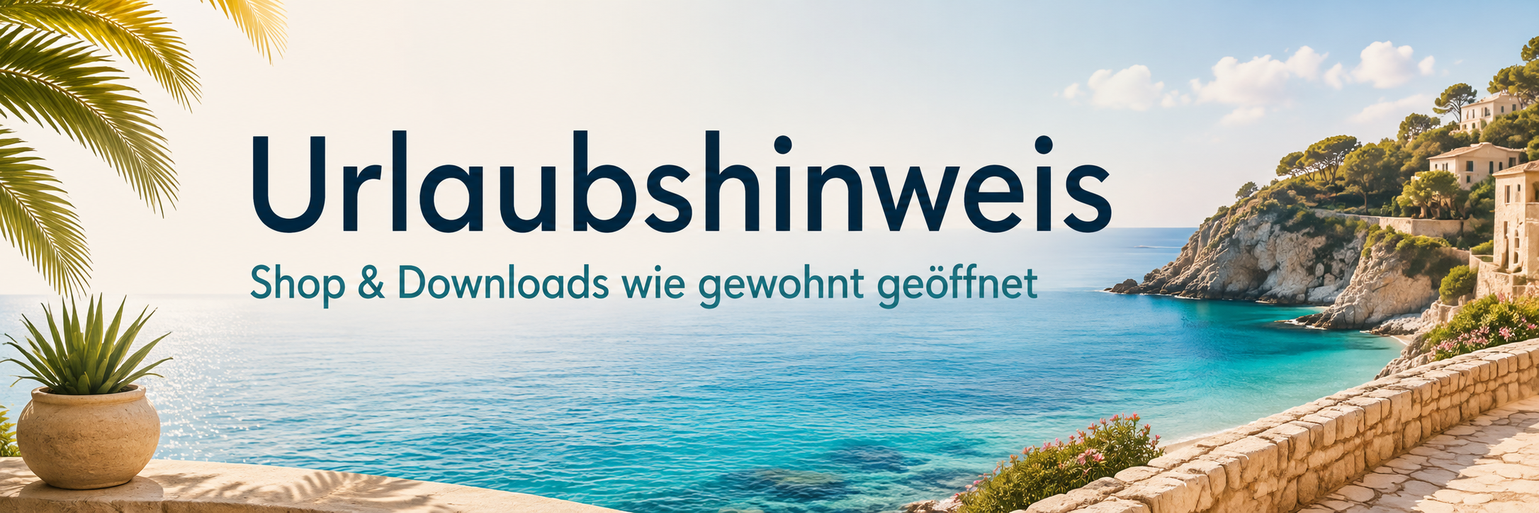 Urlaubshinweis